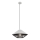 Redo 01-3004 - Lampadario a cavo GRILL 1xE27/42W/230V Ø 39,6 cm nero/bianco