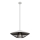 Redo 01-3008 - Lampadario a sospensione con cavo GRILL 1xE27/42W/230V Ø 49,5 cm nero/bianco