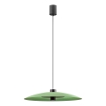 Redo 01-3019 - Lampadario LED sospeso su cavo LARS LED/14W/230V + LED/10W Ø 60 cm CRI 90 verde