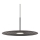 Redo 01-3047 - Lampadario a sospensione su cavo LAKE LED 13W/230V CRI 90 Ø 50 cm nero