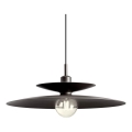 Redo 01-3051 - Lampada a sospensione su cavo GUNNAR 1xE27/42W/230V Ø 50 cm, nero