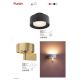 Redo 01-3097 - Plafoniera LED PUNKT LED/6W/230V ottone