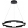 Redo 01-3173 - Lampadario a sospensione con filo LED dimmerabile CASTLE LED/36W/230V nero