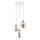 Redo 01-3192 - Lampadario a sospensione con filo TANNER 3xE14/28W/230V diametro 37,6 cm