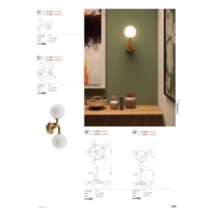 Redo 01-3259 - Lampadario a stelo CONFUSIO 5xE14/28W/230V Ø 96 cm nero