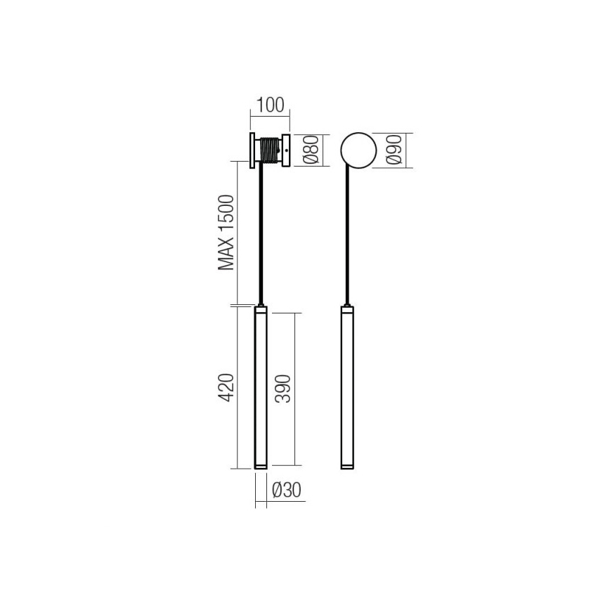 Redo 01-3301 - Lampada da parete dimmerabile a LED SWING LED/9W/230V 3000/4000K CRI 90 bianca