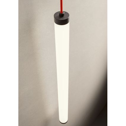 Redo 01-3304 - Lampada da parete dimmerabile SWING LED/16W/230V 3000/4000K CRI 90 nera