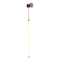 Redo 01-3304 - Lampada da parete dimmerabile SWING LED/16W/230V 3000/4000K CRI 90 nera