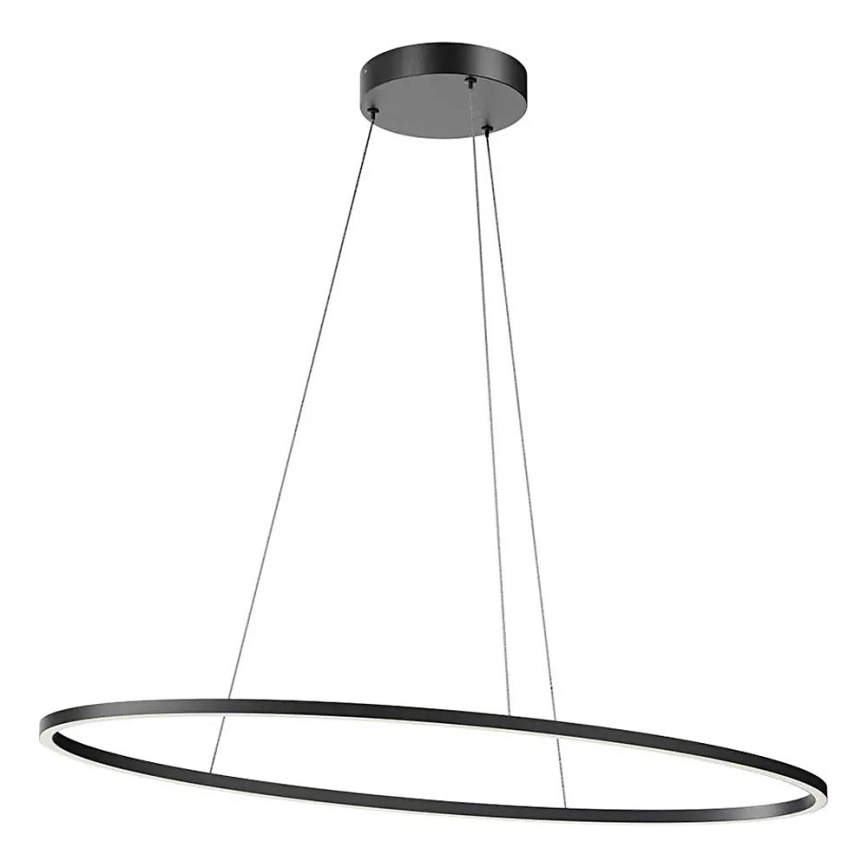 Redo 01-3339 - Lampadario LED dimmerabile a cavo LEO LED/48W/230V 3000/4000K CRI 90 nero