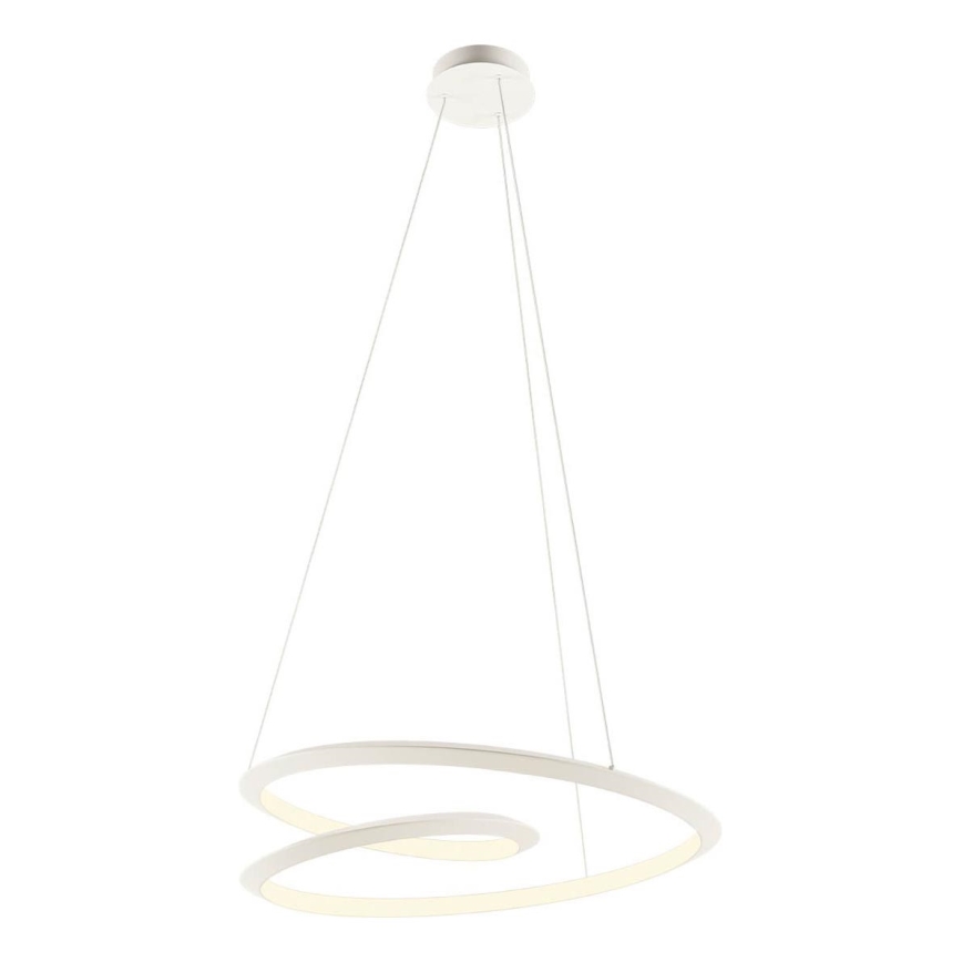 Redo 01-3376 - Lampadario dimmerabile a sospensione con cavo STORM LED/60W/230V 3000/4000/6000K CRI 90 Ø 80 cm bianco