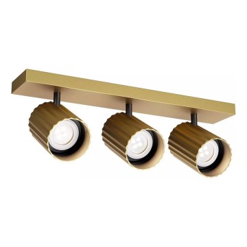 Redo 01-3405 - Faretto DELPHI 3xGU10/7W/230V dorato