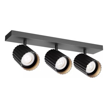 Redo 01-3406 - Faretto DELPHI 3xGU10/7W/230V nero