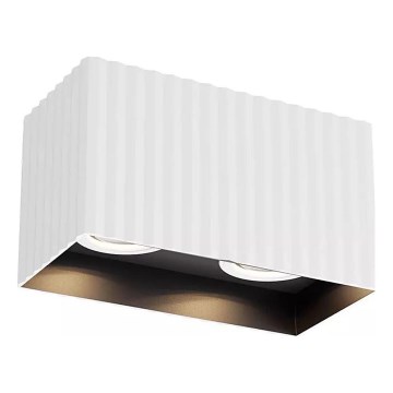 Redo 01-3410 - Faretto DELPHI 2xGU10/7W/230V 16,1x8,1 cm bianco