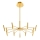 Redo 01-3448 - Lampadario dimmerabile LED su asta RAYEN LED/60W/230V CRI 90 oro