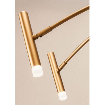 Redo 01-3448 - Lampadario dimmerabile LED su asta RAYEN LED/60W/230V CRI 90 oro