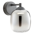 Redo 01-3483 - Lampada da parete LED KHADI LED/6W/230V CRI 90 nero/fumé