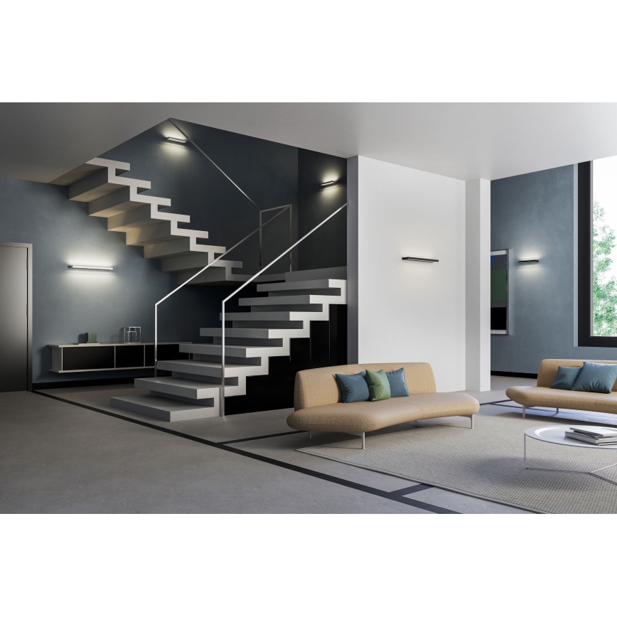 Redo 01-3555 - Applique a LED SEED LED/30W/230V nero