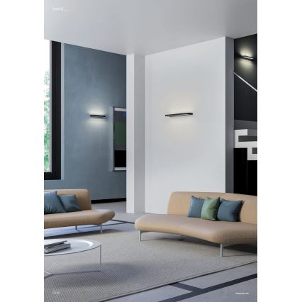 Redo 01-3555 - Applique a LED SEED LED/30W/230V nero