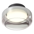 Redo 01-3588 - Plafoniera LED SOLERA LED/18W/230V diametro 25 cm CRI 93 3000/4000K grigio
