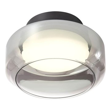 Redo 01-3588 - Plafoniera LED SOLERA LED/18W/230V diametro 25 cm CRI 93 3000/4000K grigio