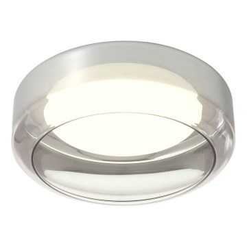 Redo 01-3589 - Plafoniera LED SOLERA LED/24W/230V diametro 35 cm CRI 93 3000/4000K grigio