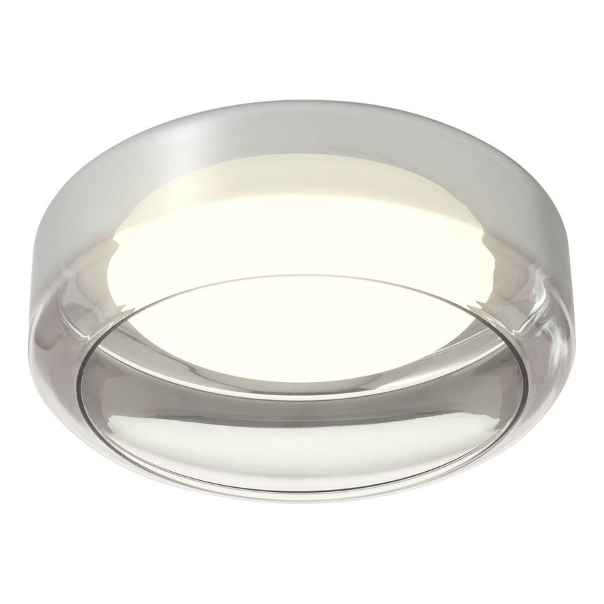 Redo 01-3589 - Plafoniera LED SOLERA LED/24W/230V diametro 35 cm CRI 93 3000/4000K grigio