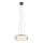 Redo 01-3592 - Lampadario LED a sospensione con filo SOLERA LED/36W/230V diametro 45 cm CRI 93 3000/4000K grigio