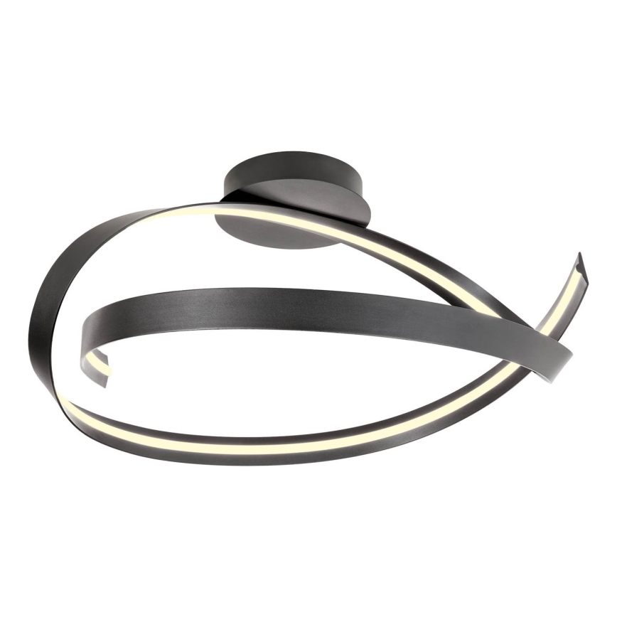 Redo 01-3614 - Plafoniera LED dimmerabile IMPULS LED/34W/230V Ø 60 cm nera