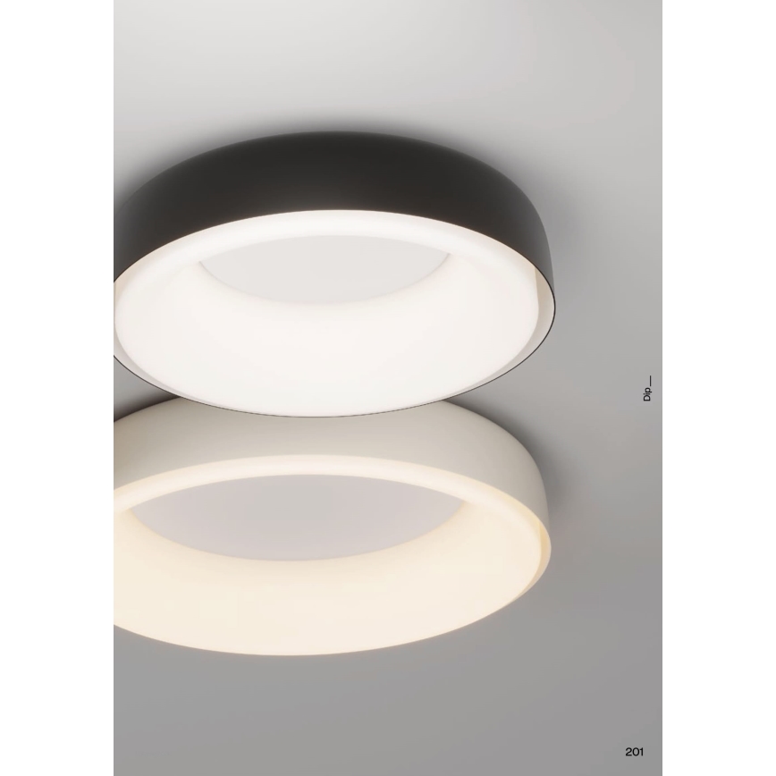 Redo 01-3721 - Plafoniera a LED DIP 30W/230V, 2700/3000/4000/5000/6500K, IRC 90, Ø 48,6 cm, beige