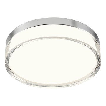 Redo 01-3727 - Plafoniera LED da bagno FRISBI LED/12W/230V diametro 23 cm CRI 90 3000/4000K IP44 cromo lucido