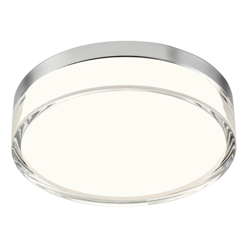 Redo 01-3727 - Plafoniera LED da bagno FRISBI LED/12W/230V diametro 23 cm CRI 90 3000/4000K IP44 cromo lucido