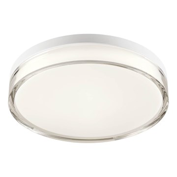 Redo 01-3732 - Plafoniera LED da bagno FRISBI LED/18W/230V diametro 28 cm CRI 90 3000/4000K IP44 bianco