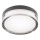 Redo 01-3733 - Plafoniera LED da bagno FRISBI LED/8W/230V diametro 15 cm CRI 90 IP44 nero