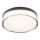 Redo 01-3735 - Plafoniera LED da bagno FRISBI LED/12W/230V diametro 23 cm CRI 90 3000/4000K IP44 nero