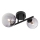 Redo 01-3987 - Lampadario a plafone ASTRA 2xG9/8W/230V nero