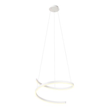 Redo 01-4013 - Lampadario dimmerabile a cavo SCROLL LED/38W/230V 3000K/4000K/6000K CRI 90 Ø 60 cm bianco