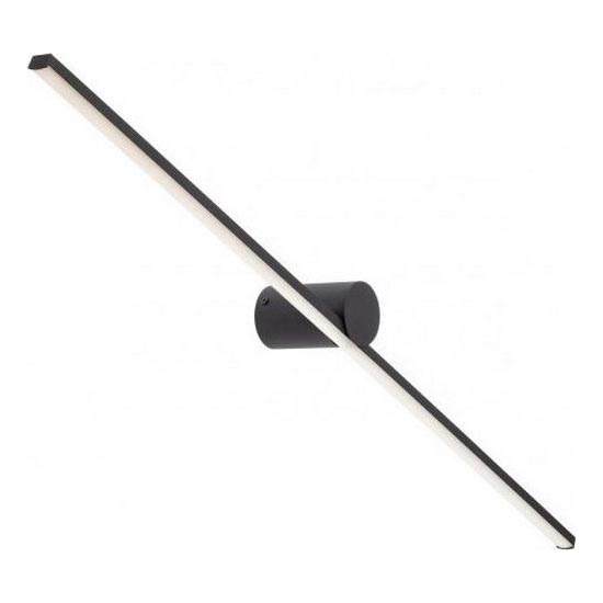 Redo 01-4036 - Illuminazione a LED per specchi da bagno ROW LED/18W/230V 90 cm IP44 nero