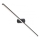 Redo 01-4036 - Illuminazione a LED per specchi da bagno ROW LED/18W/230V 90 cm IP44 nero