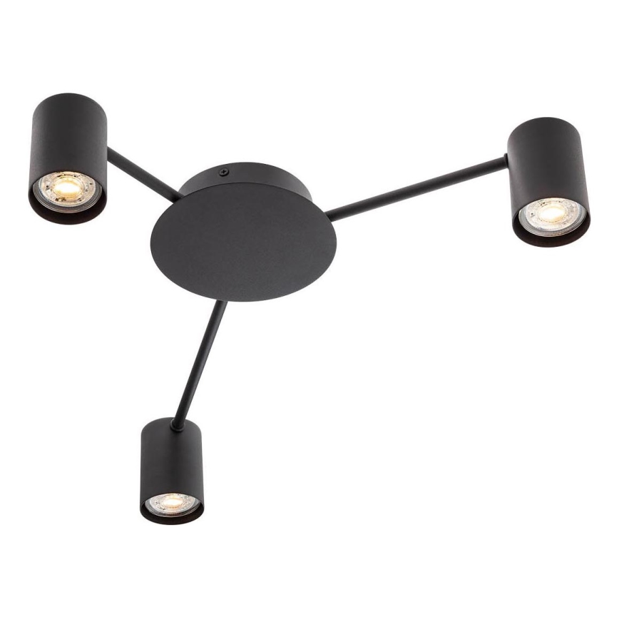 Redo 01-4050 - Faretto NOA 3xGU10/10W/230V nero