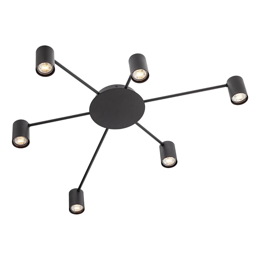 Redo 01-4052 - Faretto NOA 6xGU10/10W/230V nero