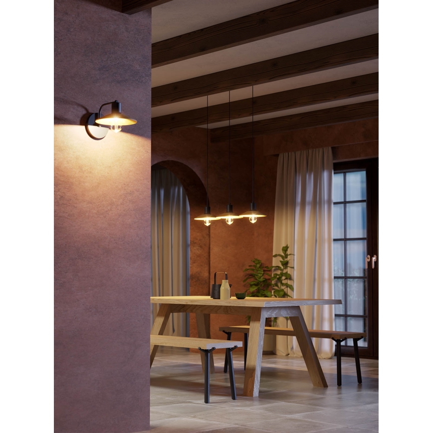 Redo 01-4056 - Lampadario a sospensione con filo FRESNO 3xE27/42W/230V