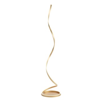 Redo 01-4282 - Lampada da terra a LED dimmerabile SCROLL LED/30W/230V 3000K/4000K/6000K CRI 90 dorata