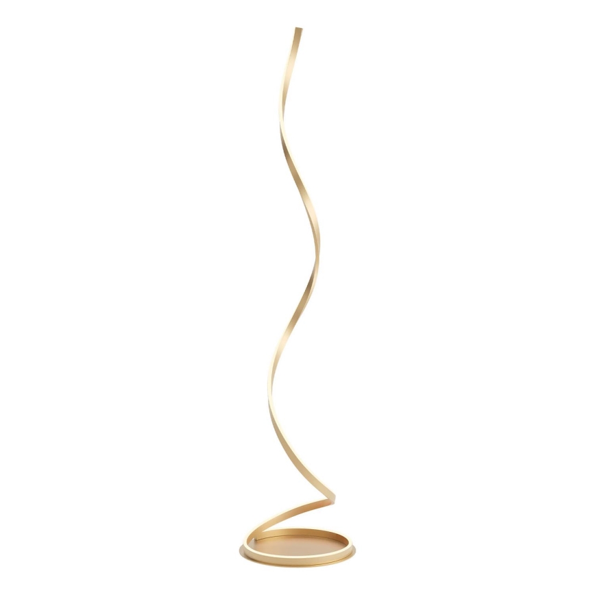 Redo 01-4282 - Lampada da terra a LED dimmerabile SCROLL LED/30W/230V 3000K/4000K/6000K CRI 90 dorata