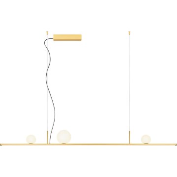 Redo 01-4301 - Lampada a sospensione dimmerabile su cavo DUNE LED/48W/230V 3000K CRI 90 bianco/oro