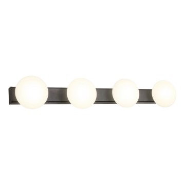 Redo 01-4311 - Plafoniera LED per bagno OVUM 4xLED/5W/230V 3000/4000K CRI 90 IP44 bianco/nero