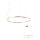 Redo 01-4877 - Lampadario LED dimmerabile a sospensione su cavo ORBIT LED/55W/230V 2700/3000K bronzo