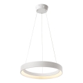 Redo 01-672 - Lampadario LED a sospensione con filo LOOP LED/48W/230V diametro 60 cm bianco