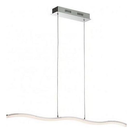 Redo 01-893 - Lampadario a sospensione su cavo PULSE LED/23,1W/230V cromo opaco