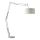 Redo 02-385 - Lampada con piedistallo AZAR 1xE27/42W/230V bianco/cromo