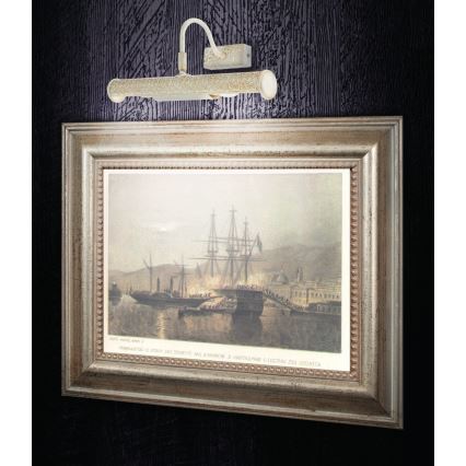 Redo 02-844 - Lampada per quadri CAIRO 2xE14/28W/230V 36 cm bianca